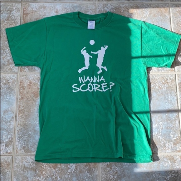 Lot of 2 Green Size Medium Soccer Tee Shirts - Picture 1 of 9